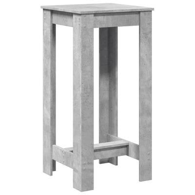 Baaripöytä betoninharmaa 51x50x103,5 cm tekninen puu