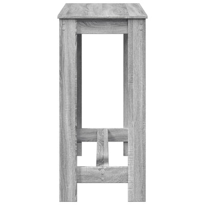 Harmaa baaripöytä Talita 102x50x103,5cm (puinen)