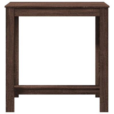 Baaripöytä ruskea tammi 102x50x103,5 cm tekninen puu