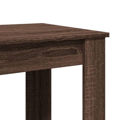 Baaripöytä ruskea tammi 102x50x103,5 cm tekninen puu