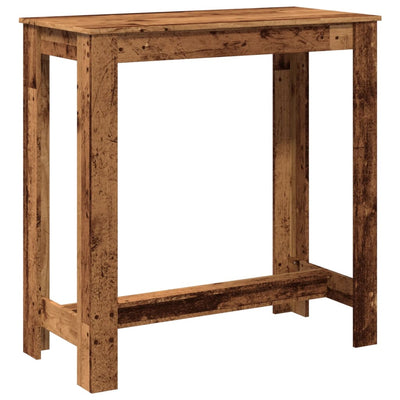 Baaripöytä vanha puu 102x50x103,5 cm tekninen puu