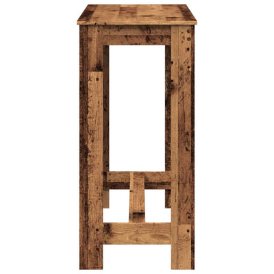 Baaripöytä vanha puu 102x50x103,5 cm tekninen puu
