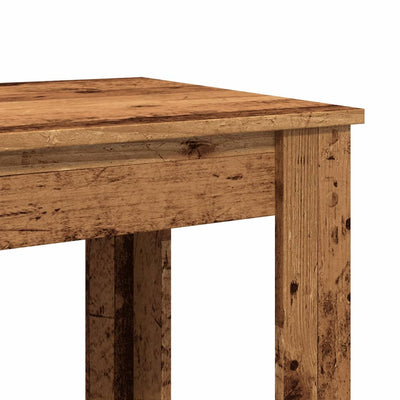 Baaripöytä vanha puu 102x50x103,5 cm tekninen puu