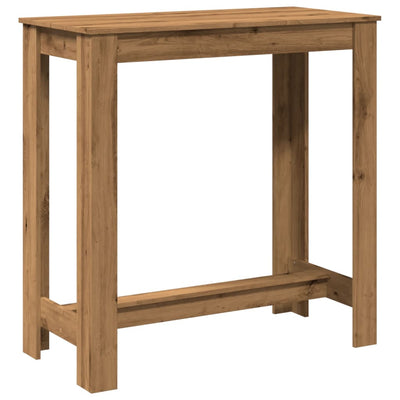Baaripöytä artesaani tammi 102x50x103,5 cm tekninen puu