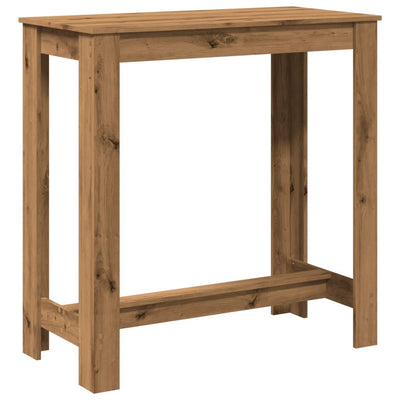 Baaripöytä artesaani tammi 102x50x103,5 cm tekninen puu