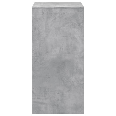 Baaripöytä betoninharmaa 51x50x103,5 cm tekninen puu