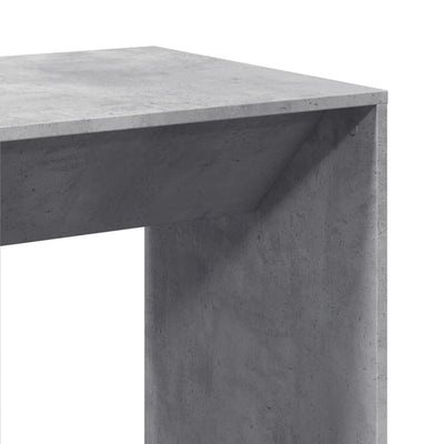 Baaripöytä betoninharmaa 51x50x103,5 cm tekninen puu