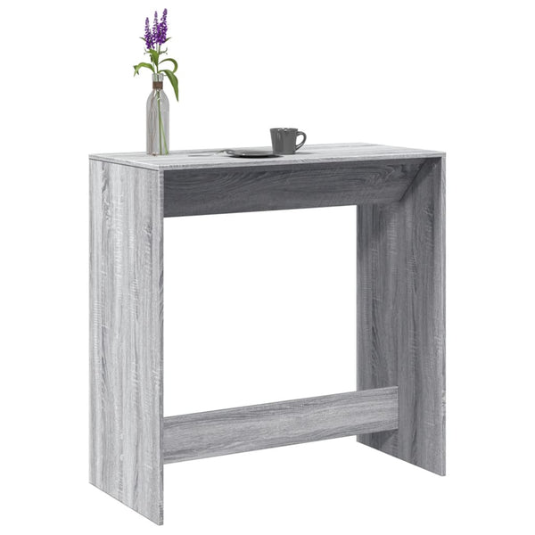 Baaripöytä harmaa Sonoma 102x50x103,5 cm tekninen puu