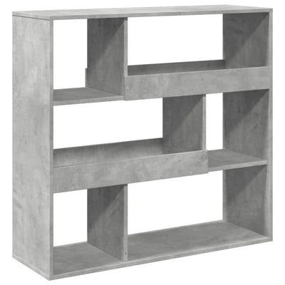 Kirjahylly/tilanjakaja betoninharmaa 100x33x94,5 cm