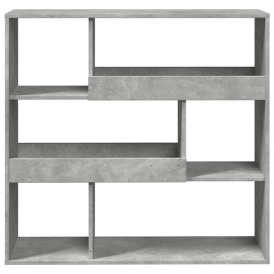 Kirjahylly/tilanjakaja betoninharmaa 100x33x94,5 cm
