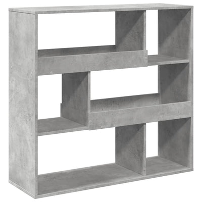 Kirjahylly/tilanjakaja betoninharmaa 100x33x94,5 cm