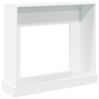 Takkakehys valkoinen 100x30x87,5 cm tekninen puu