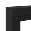 Takan ympärys musta 100x30x87,5 cm tekninen puu