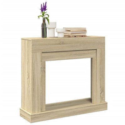 Takan ympärys Sonoma-tammi 100x30x87,5 cm tekninen puu