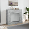 Takkareunus betoninharmaa 100x30x87,5 cm tekninen puu