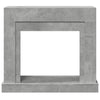 Takkareunus betoninharmaa 100x30x87,5 cm tekninen puu