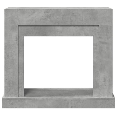 Takkareunus betoninharmaa 100x30x87,5 cm tekninen puu