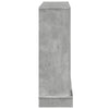 Takkareunus betoninharmaa 100x30x87,5 cm tekninen puu