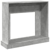 Takkareunus betoninharmaa 100x30x87,5 cm tekninen puu