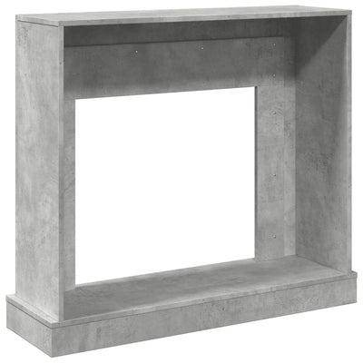 Takkareunus betoninharmaa 100x30x87,5 cm tekninen puu