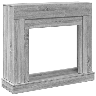 Takan ympärys harmaa Sonoma 100x30x87,5 cm tekninen puu