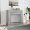 Takan ympärys harmaa Sonoma 100x30x87,5 cm tekninen puu