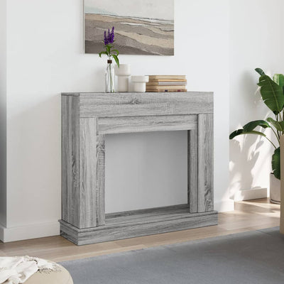 Takan ympärys harmaa Sonoma 100x30x87,5 cm tekninen puu