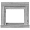 Takan ympärys harmaa Sonoma 100x30x87,5 cm tekninen puu