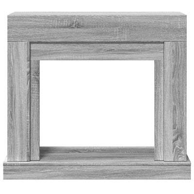 Takan ympärys harmaa Sonoma 100x30x87,5 cm tekninen puu