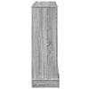Takan ympärys harmaa Sonoma 100x30x87,5 cm tekninen puu