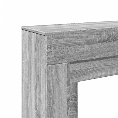 Takan ympärys harmaa Sonoma 100x30x87,5 cm tekninen puu
