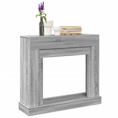 Takan ympärys harmaa Sonoma 100x30x87,5 cm tekninen puu