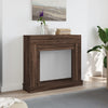Takan ympärys ruskea tammi 100x30x87,5 cm tekninen puu