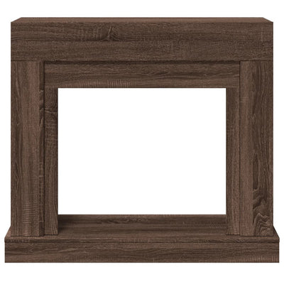 Takan ympärys ruskea tammi 100x30x87,5 cm tekninen puu
