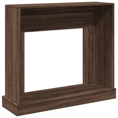 Takan ympärys ruskea tammi 100x30x87,5 cm tekninen puu