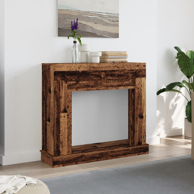 Takan ympärys vanha puu 100x30x87,5 cm tekninen puu