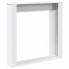 Takkakehys valkoinen 100x20x100 cm tekninen puu