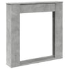 Takkareunus betoninharmaa 100x20x100 cm tekninen puu