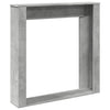 Takkareunus betoninharmaa 100x20x100 cm tekninen puu