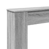 Takan ympärys harmaa Sonoma 100x20x100 cm tekninen puu