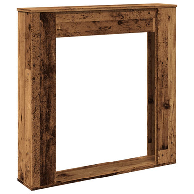 Takan ympärys vanha puu 100x20x100 cm tekninen puu