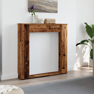Takan ympärys vanha puu 100x20x100 cm tekninen puu