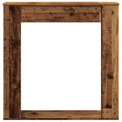 Takan ympärys vanha puu 100x20x100 cm tekninen puu