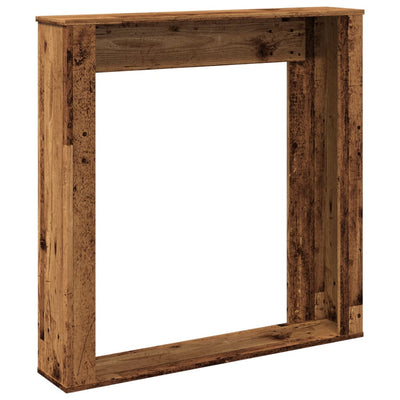 Takan ympärys vanha puu 100x20x100 cm tekninen puu