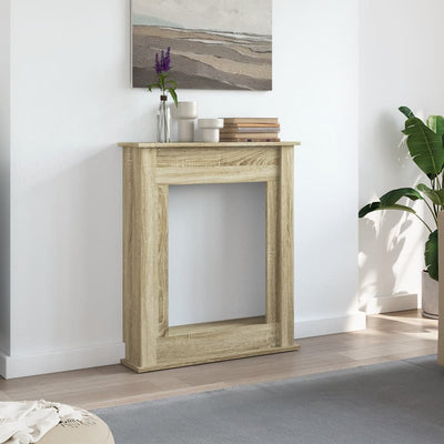 Takkakehys Sonoma-tammi 75x20x87,5 cm tekninen puu