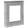 Takkakehys betoninharmaa 75x20x87,5 cm tekninen puu