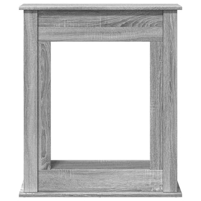 Takkakehys harmaa Sonoma 75x20x87,5 cm tekninen puu