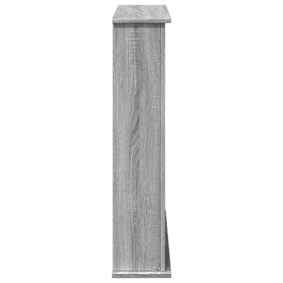 Takkakehys harmaa Sonoma 75x20x87,5 cm tekninen puu