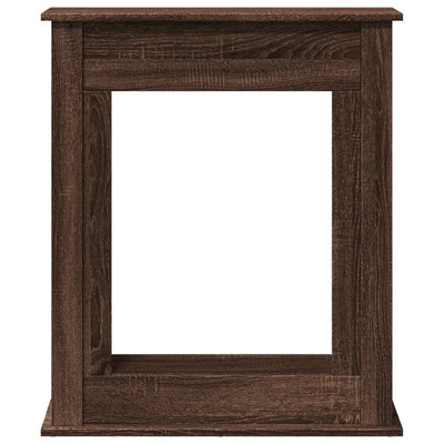 Takkakehys ruskea tammi 75x20x87,5 cm tekninen puu