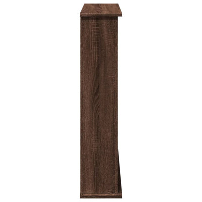 Takkakehys ruskea tammi 75x20x87,5 cm tekninen puu